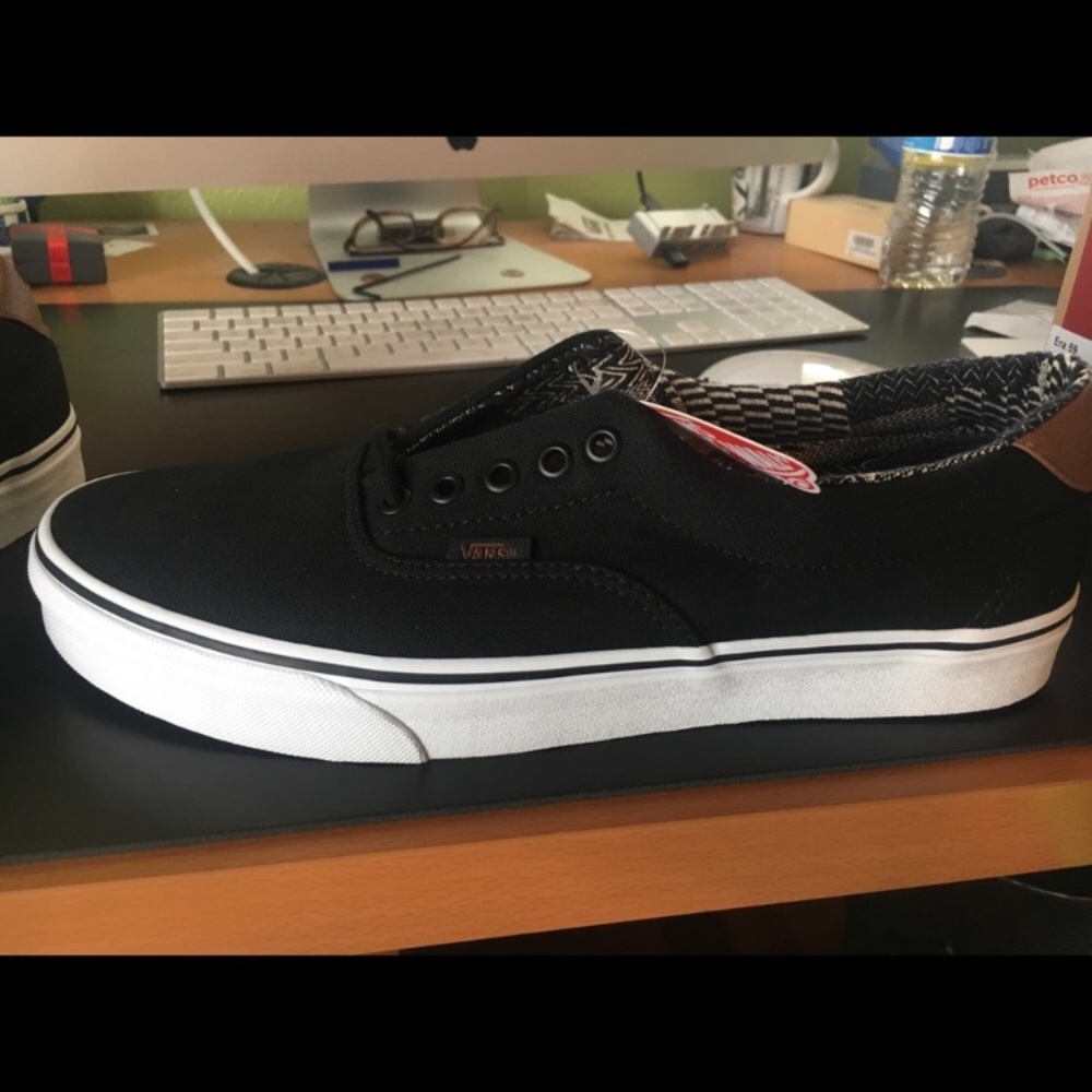 Black vans era 59 men size 11.5 new